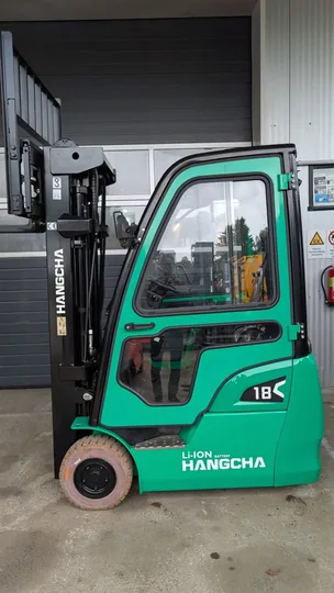 Hangcha Hangcha 1,8 t Elektro Lithium Triplex 5m & Kabine, Seitenschieber, Zinkenversteller