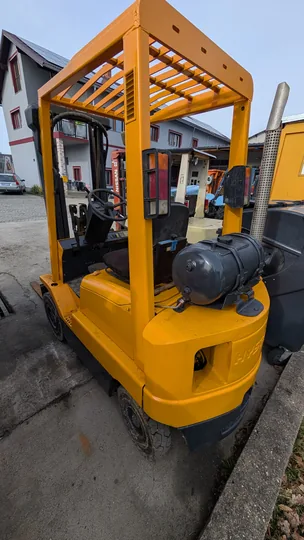 Hyster Hyster Elektrohubwagen 1,5 tonnen Diesel Duplex, Freihub& Seitenschieber, StVo-Beleuchtung
