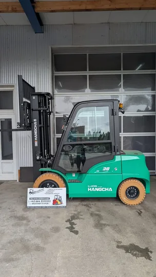 Hangcha Hangcha 3,8 t Elektro Lithium Triplex 4,7m & Kabine, Seitenschieber, Zinkenversteller