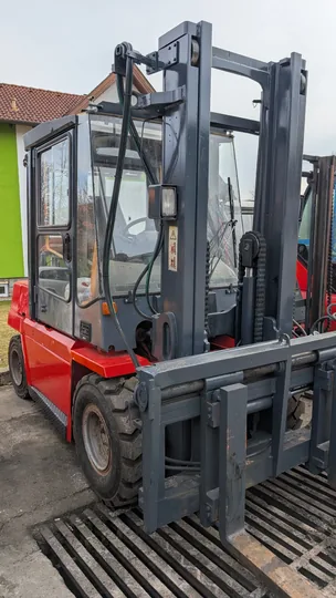 Kalmar Kalmar 5,5 tonnen Diesel Duplex, Freihub& Seitenschieber, Zinkenversteller, Kabine, StVo-Beleuchtung